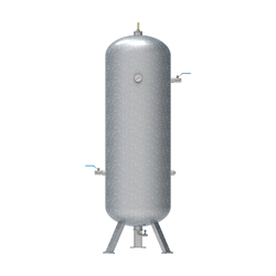 Stojatá tlaková nádoba s armaturami (vzdušník) 100 l, 11 bar, galvanizovaná - VVG2-100-11A