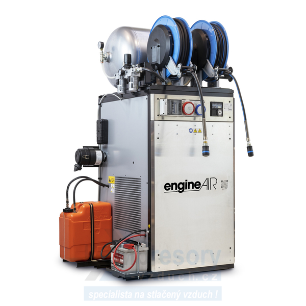 Dieselový kompresor s elektrocentrálou Engine Air EA17-12,6-90FBDS