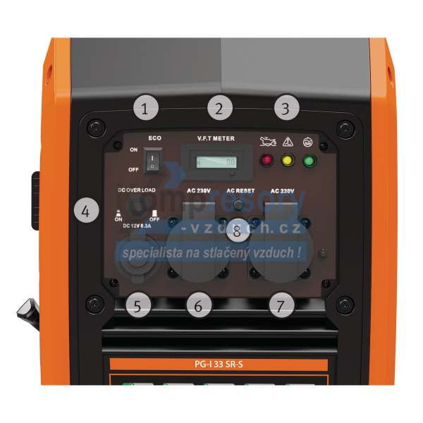 Invertorová elektrocentrála PG-I 33 SR-S