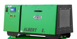 Šroubový kompresor Atmos ALBERT E.120 Vario s karosérií
